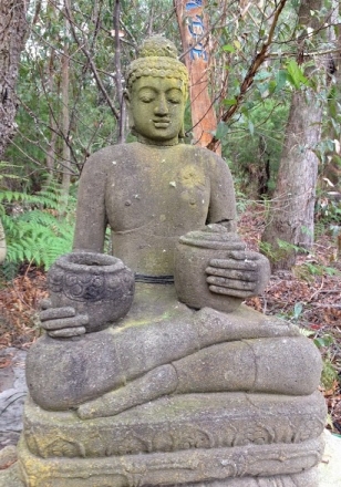 Forest Buddha (photo by Mary Hendriks)